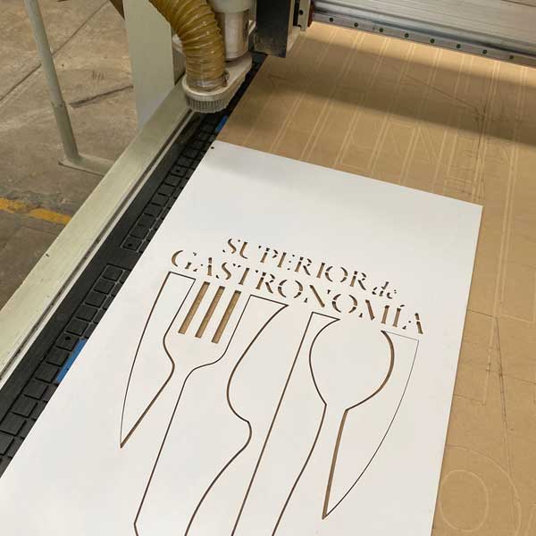 foto de corte laser